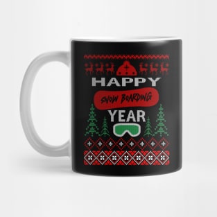 Happy Snowboarding Year Mug